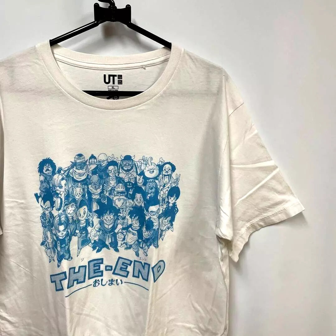 UNIQLO The END DRAGON BALL T-shirt XL JUMP 50th Anniversary Akira Toriyama JAPAN