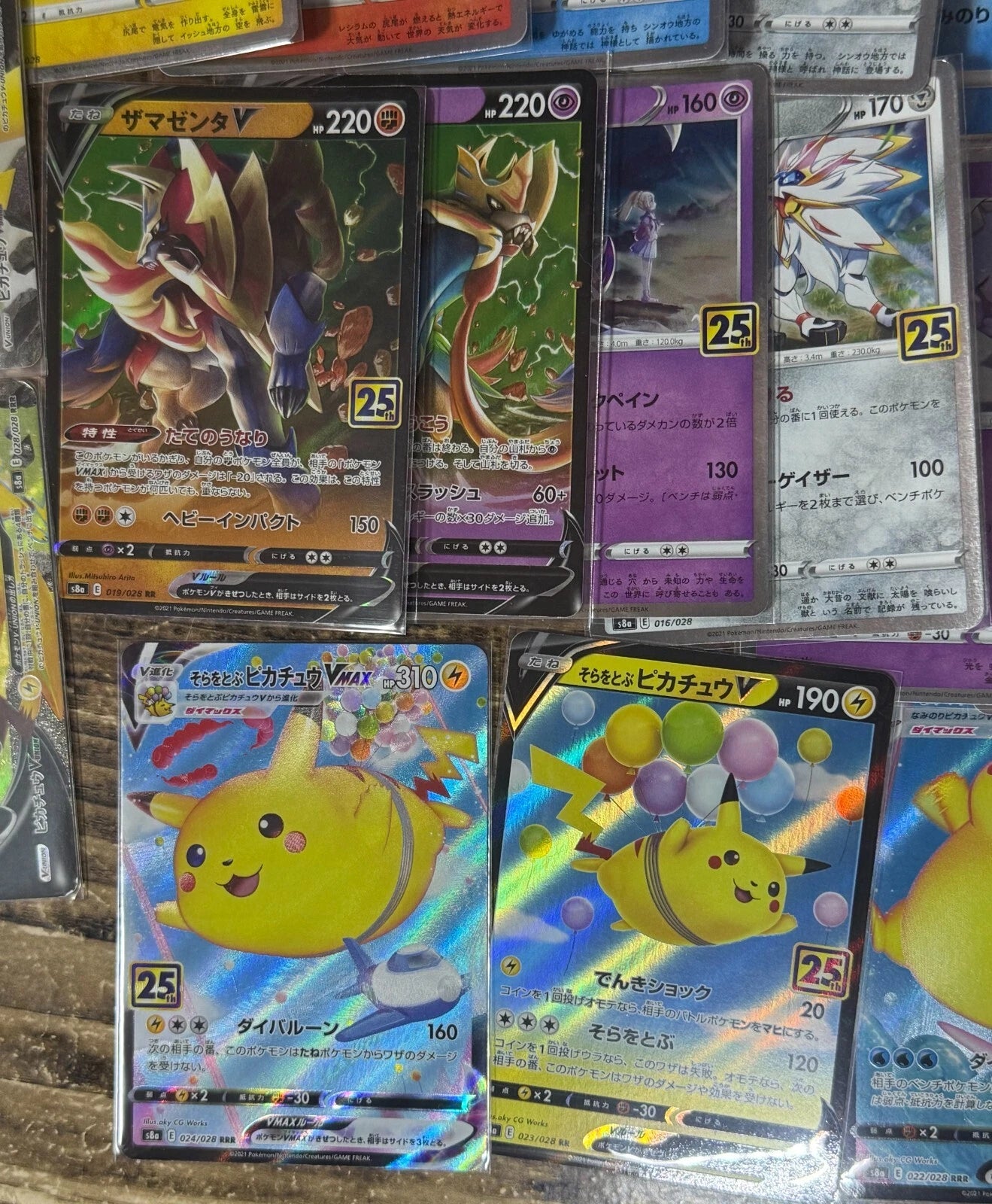 Pokemon TCG Card s8a 25th Anniversary 1-28 with 8 Energy Complete Set JAPAN