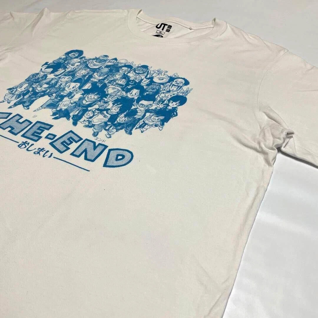 UNIQLO The END DRAGON BALL T-shirt XL JUMP 50th Anniversary Akira Toriyama JAPAN