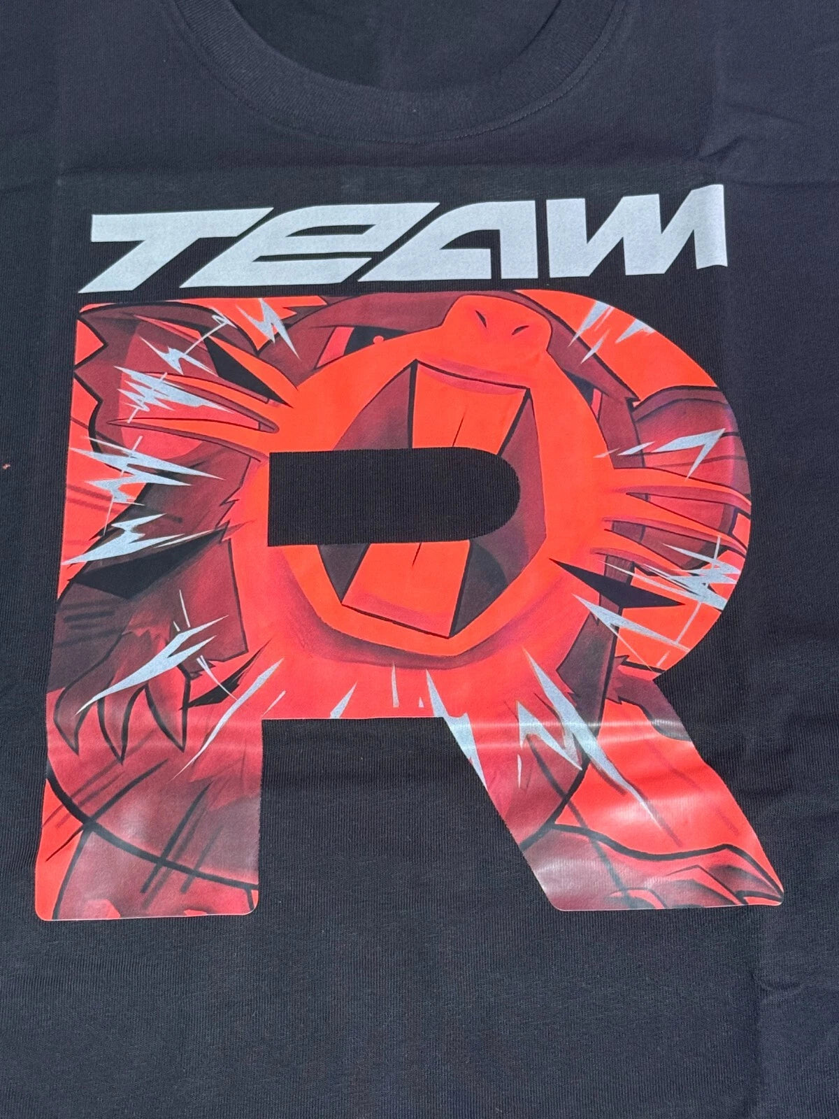 Pokemon Center Official Team Rocket T-shirt Raticate Unisex Large From JAPAN