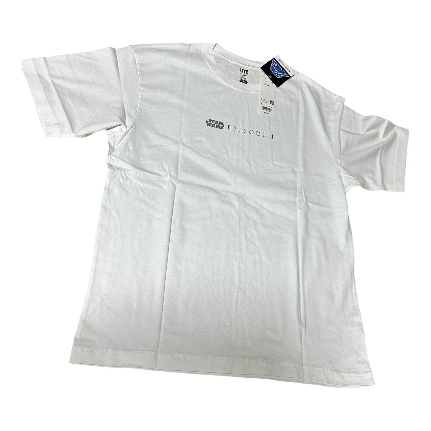 UNIQLO STAR WARS T-Shirt Kosuke Kawamura L Size White Cotton Oversized fit JAPAN