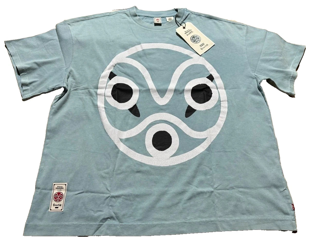 Levi's x Princess Mononoke Limited San's Mask T-shirt size L Studio Ghibli JAPAN