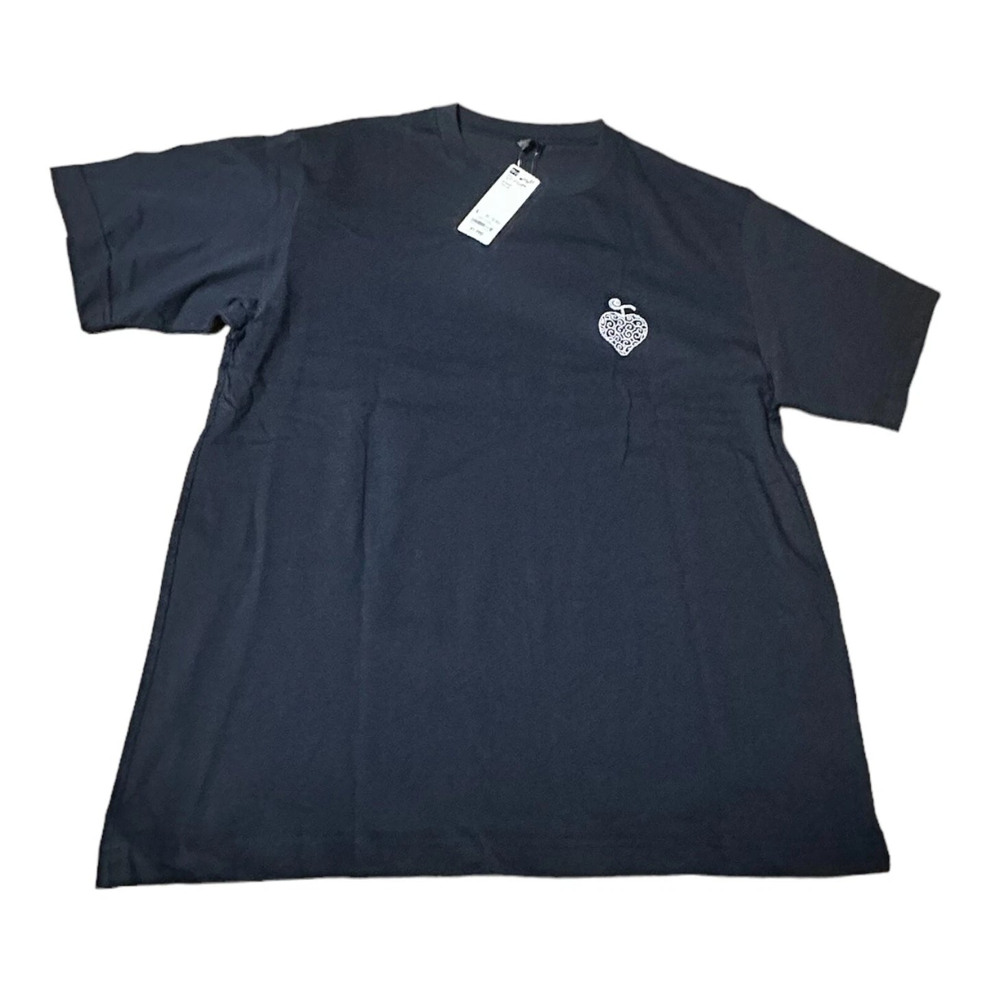 ONE PIECE x GU TV 25th Anniversary TRAFALGAR-LAW T-shirt Navy L Size From Japan