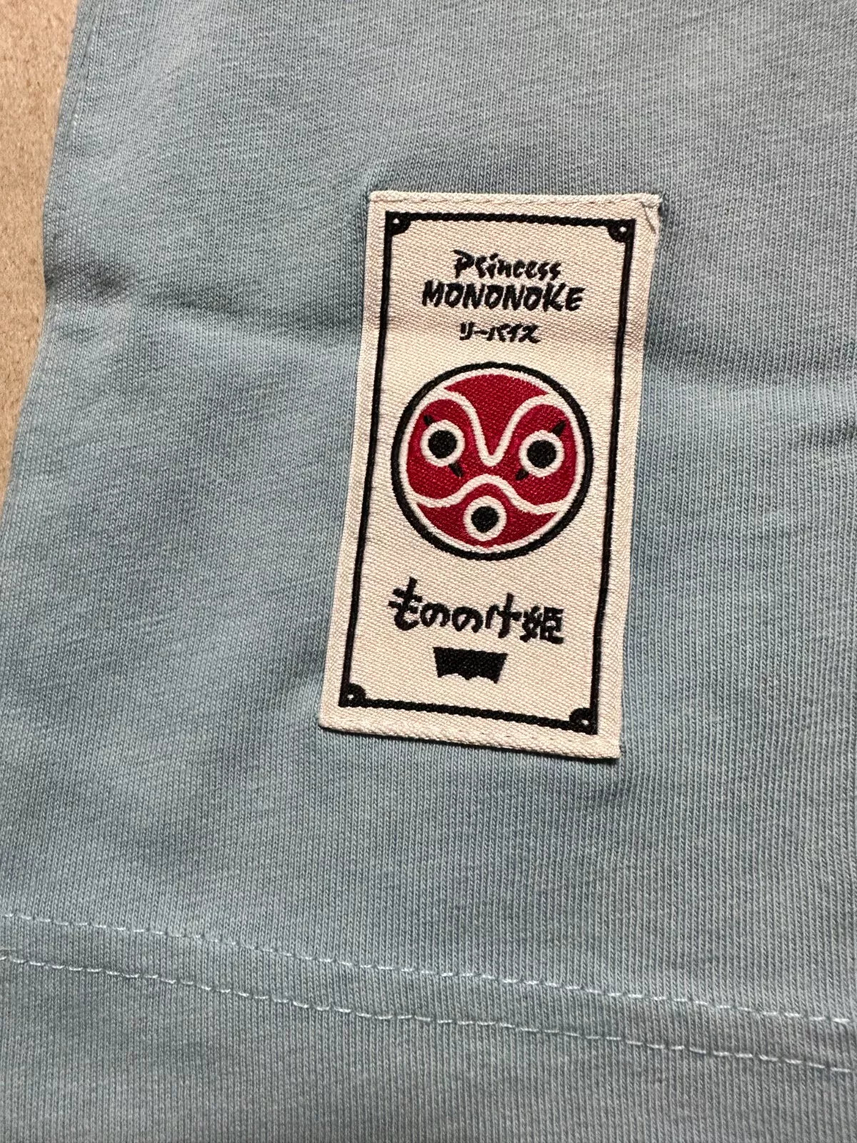 Levi's x Princess Mononoke Limited San's Mask T-shirt size L Studio Ghibli JAPAN