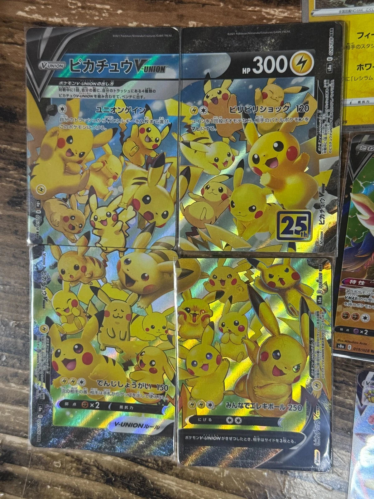 Pokemon TCG Card s8a 25th Anniversary 1-28 with 8 Energy Complete Set JAPAN