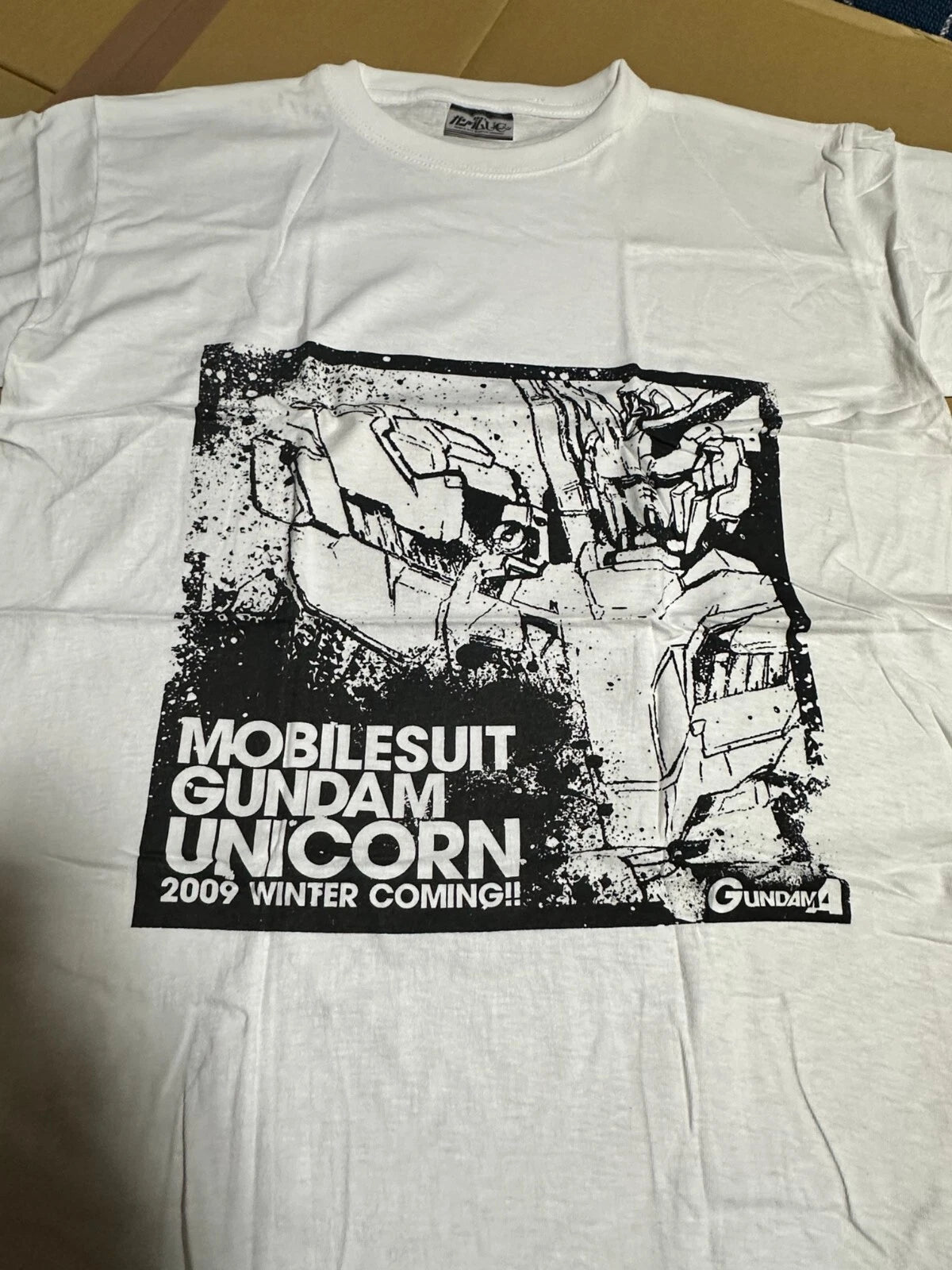 Mobilesuit GUNDAM Unicorn Anime Commemorative Original T-Shirt Size Free JAPAN