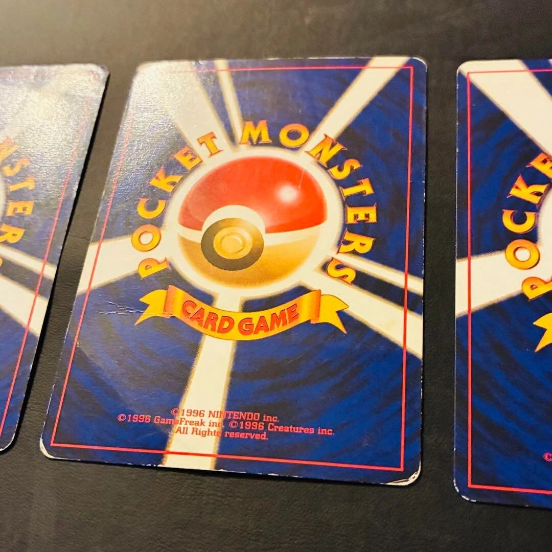 Pokemon TCG Old Back Cards ANA Promo No.144-146 Moltres Zapdos Articuno JAPAN