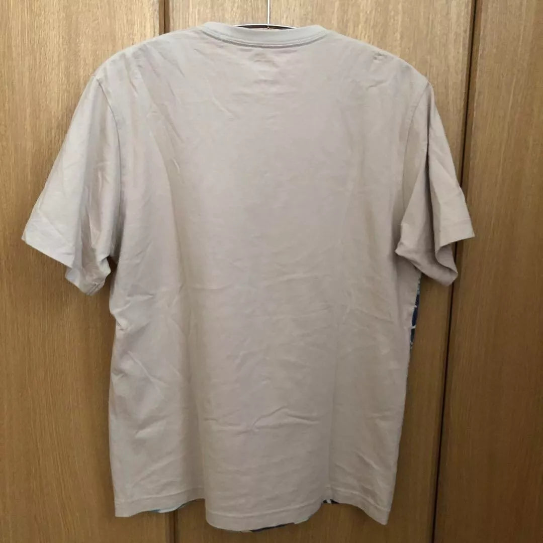 POKEMON Magikarp Hokusai Uniqlo T-Shirt M size Short Sleeve Crew Neck JAPAN