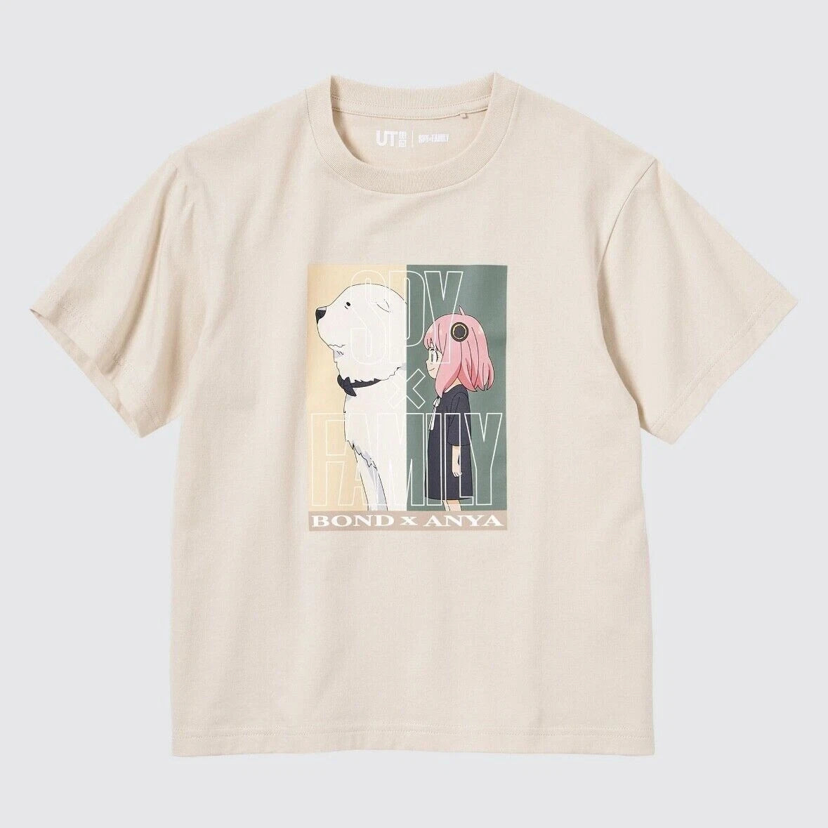 SPY X FAMILY Uniqlo UT 2nd Ed. Kids T-shirt Anya & Bond 160 cm JAPAN