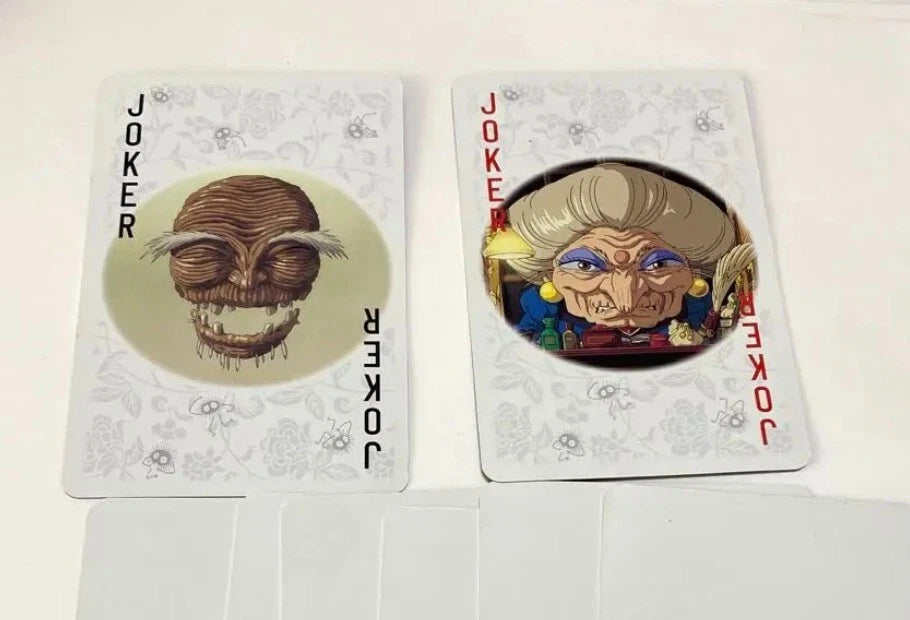 Studio Ghibli Spirited Away playing cards Chihiro Yubaba no-face NEW From JAPAN