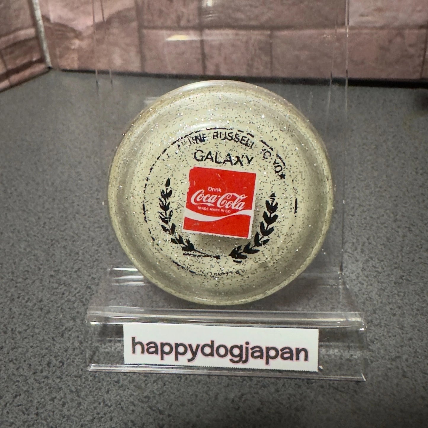Coca Cola Vintage 1979 YO-YO Lame GENUINE RUSSELL Made In Phillipines From JAPAN