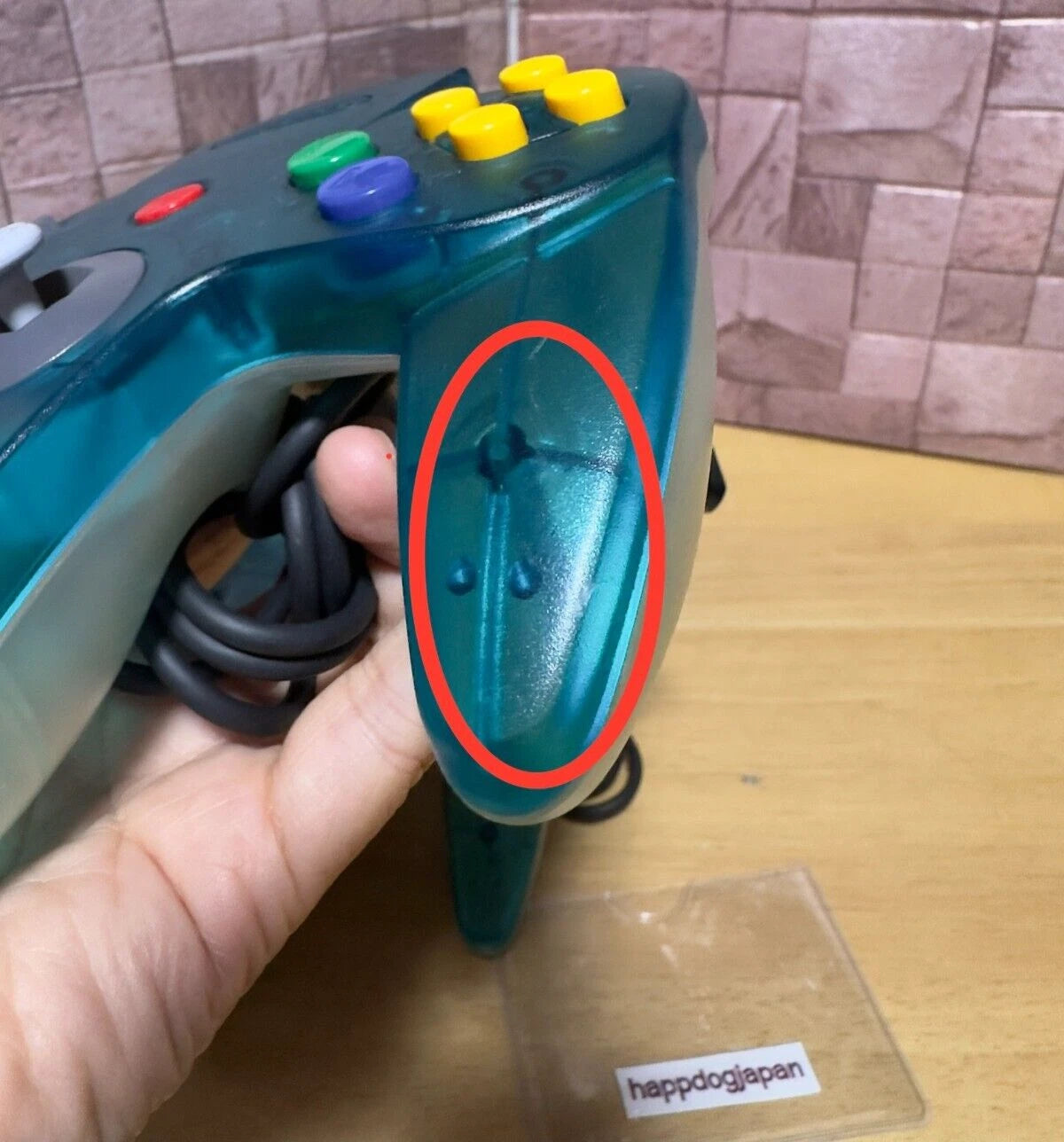 Nintendo 64 Clear Blue Console 2 Controllers NTSC-J Power & AV Cable Tested JPN