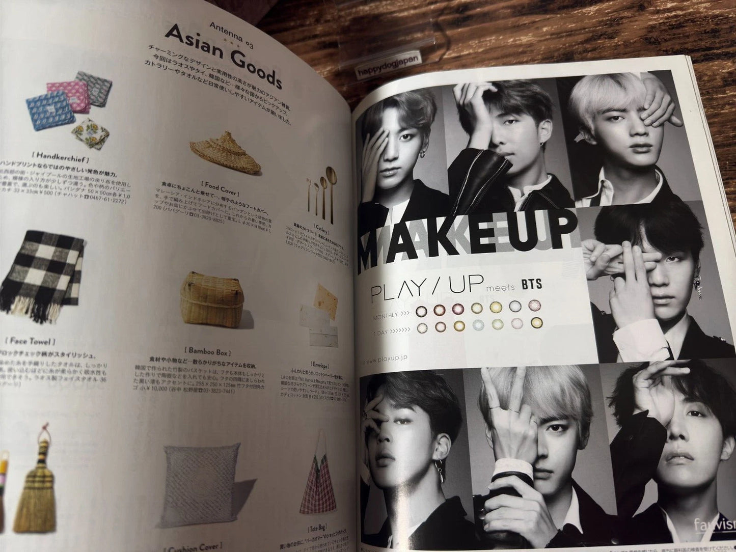 ANAN Magazine 2019 August BTS cover LA Special Edition K-POP From JAPAN
