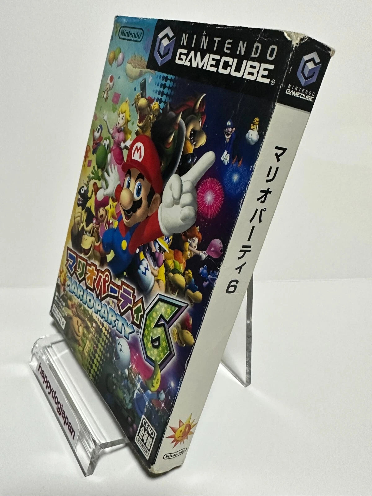 Nintendo GC Game Cube Mario Party 6 & microphone NTSC-J Working Good From Japan
