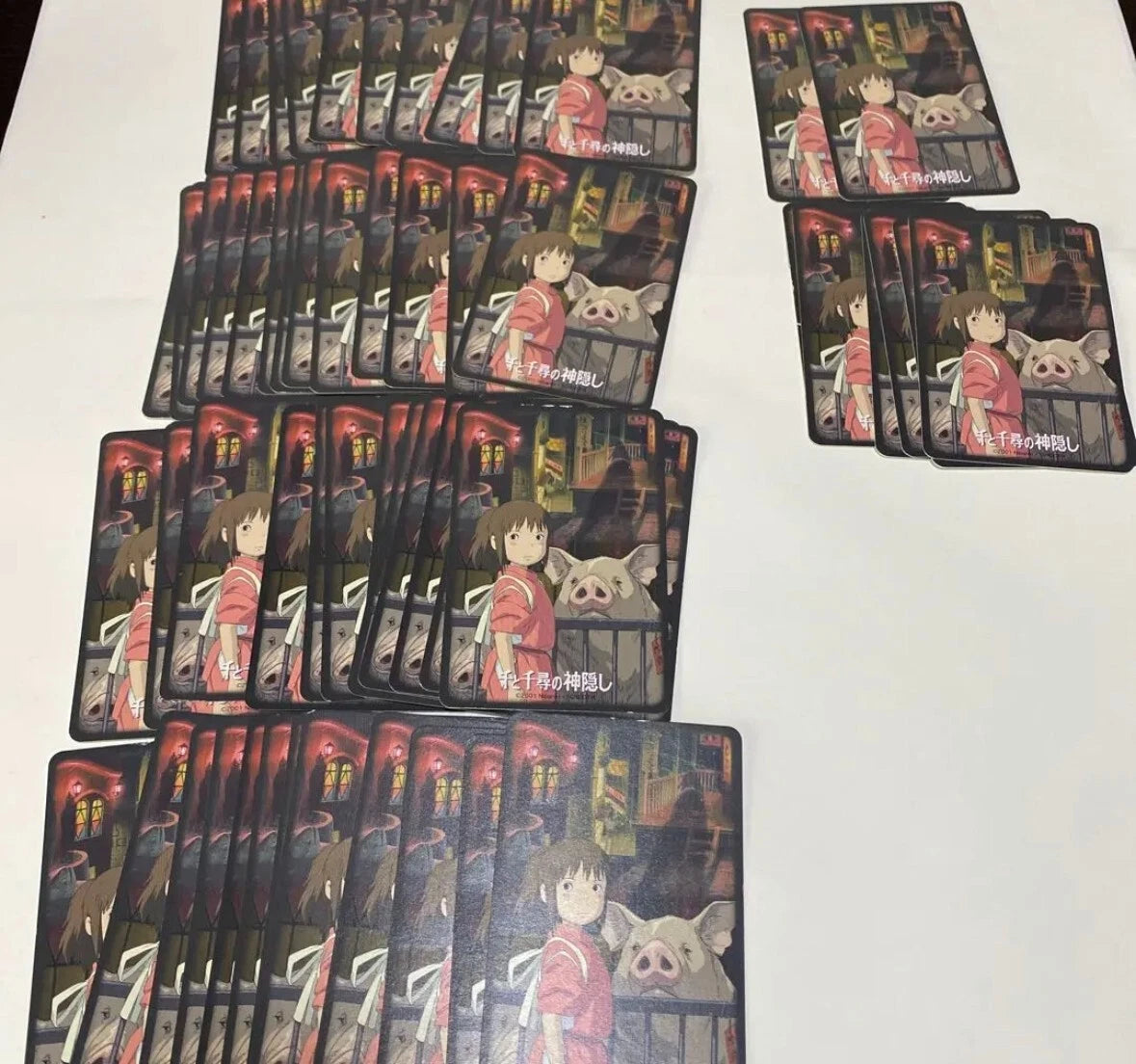 Studio Ghibli Spirited Away playing cards Chihiro Yubaba no-face NEW From JAPAN
