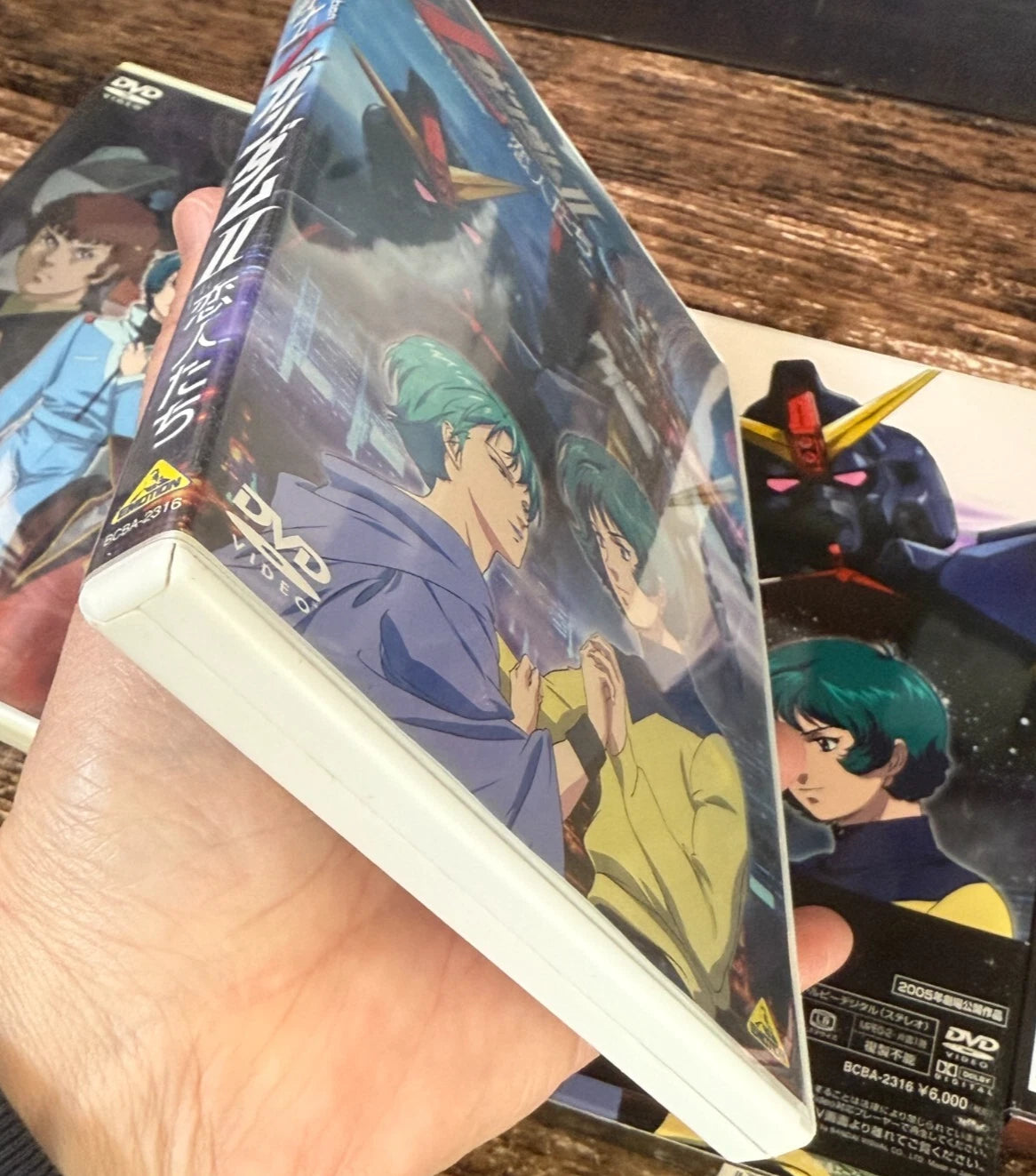 MOBILE SUIT Z-GUNDAM Movie 1-3 total 5 DVD Set First Edition Obi From JAPAN
