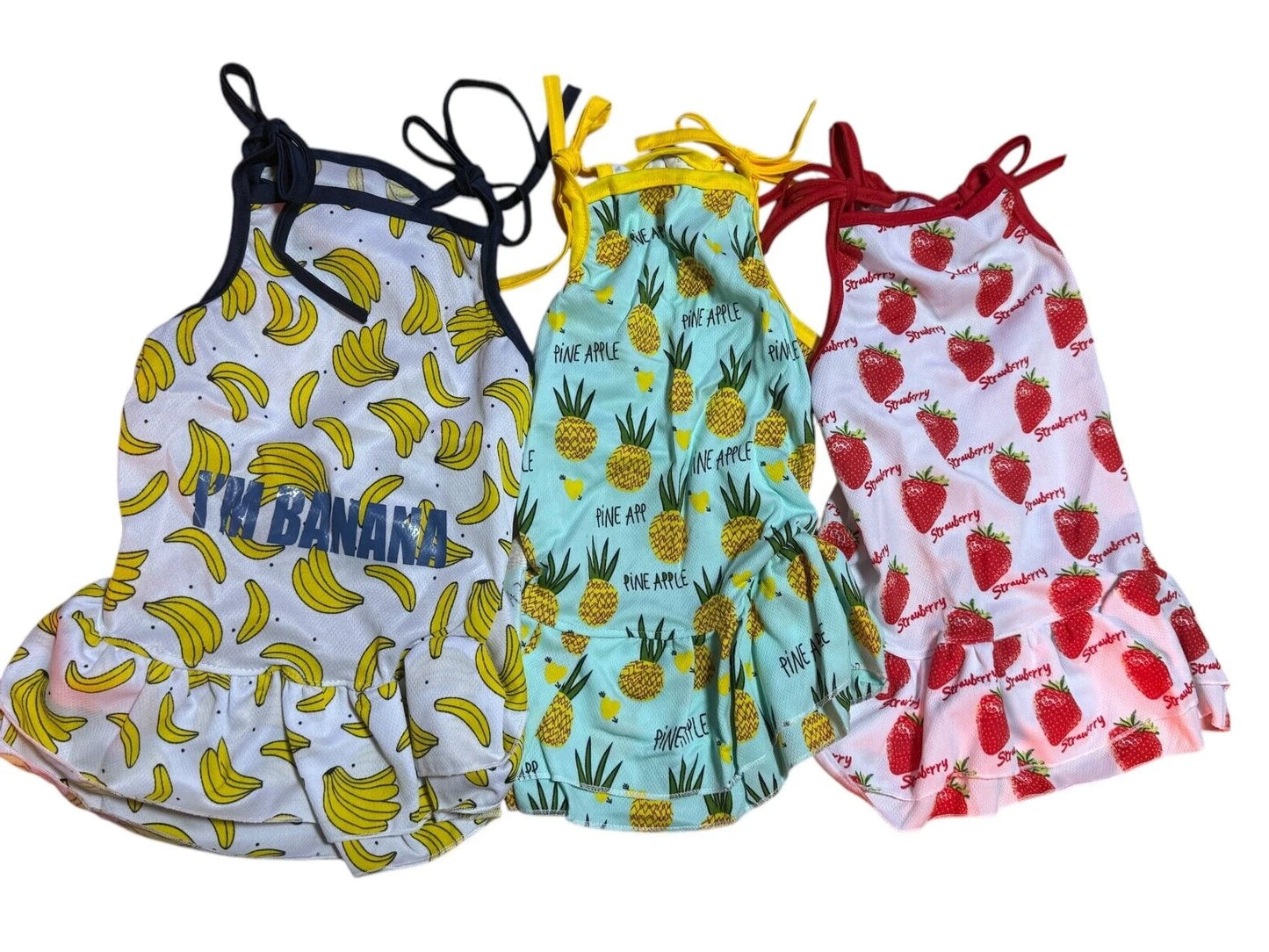 Cute Pet small dog clothes size XXL lot of 3 pieces Summer Dress 6-8kg JAPAN