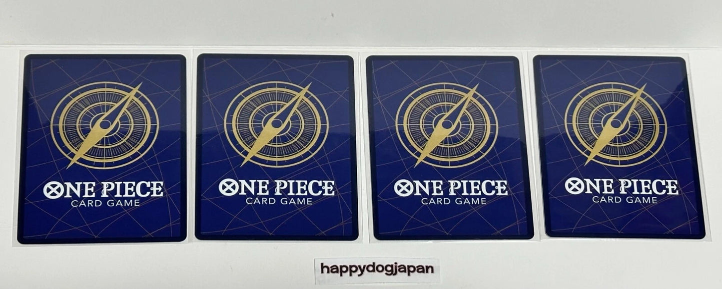 ONE PIECE Card Game Monkey D Luffy P-036 P Saikyo Jump Promo 4SET From JAPAN