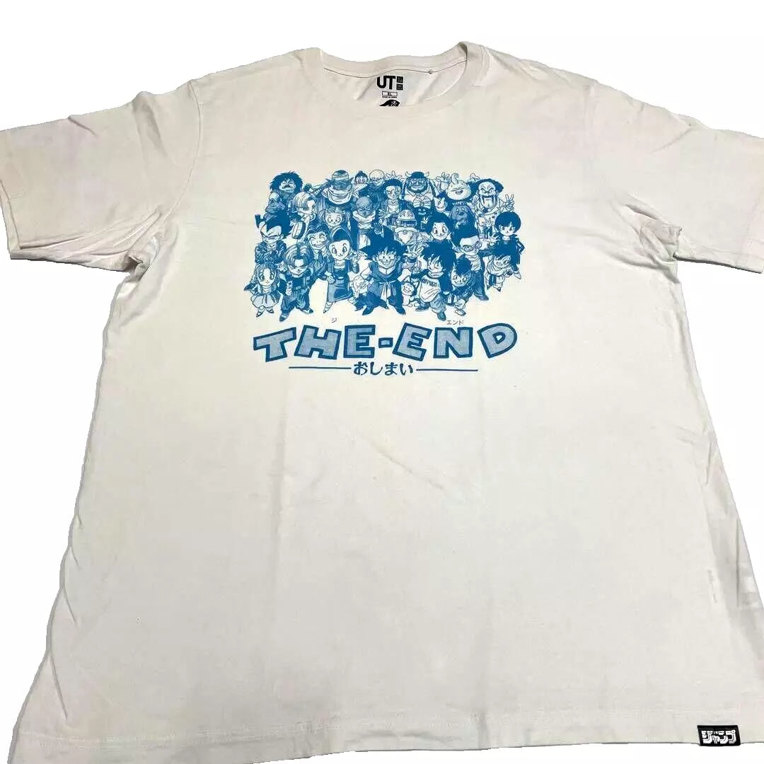 UNIQLO The END DRAGON BALL T-shirt XL JUMP 50th Anniversary Akira Toriyama JAPAN