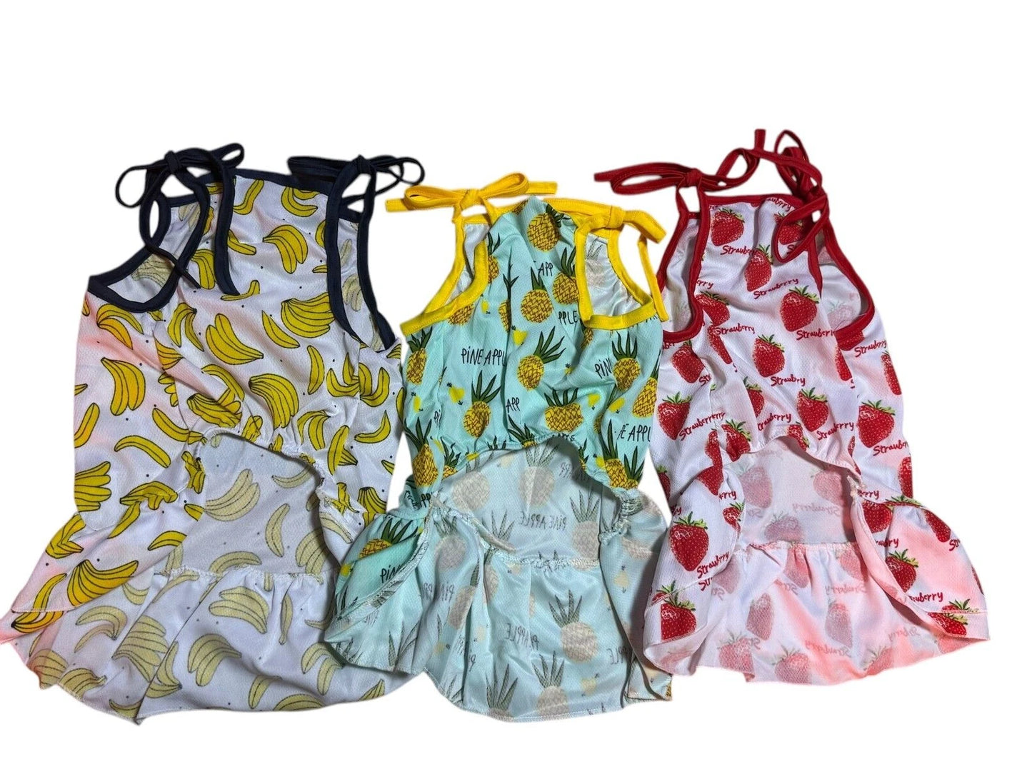 Cute Pet small dog clothes size XXL lot of 3 pieces Summer Dress 6-8kg JAPAN