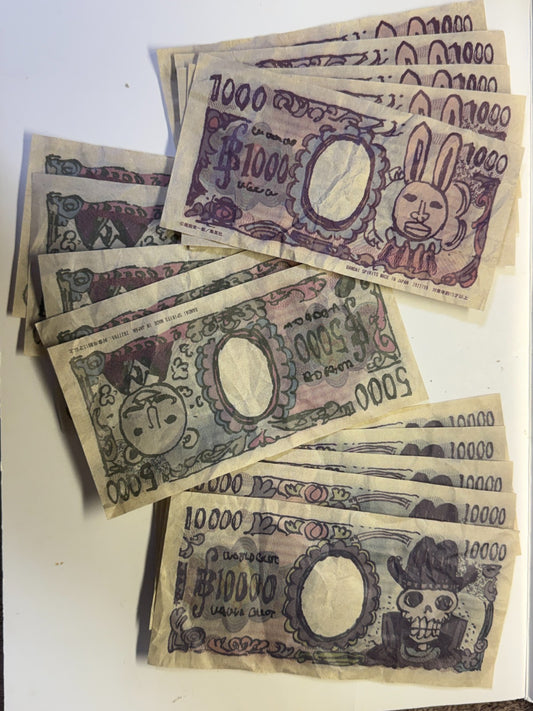 ONE PIECE Base Shop Exclusive Berry Bill Banknote 15pcs Set JAPAN NEW0