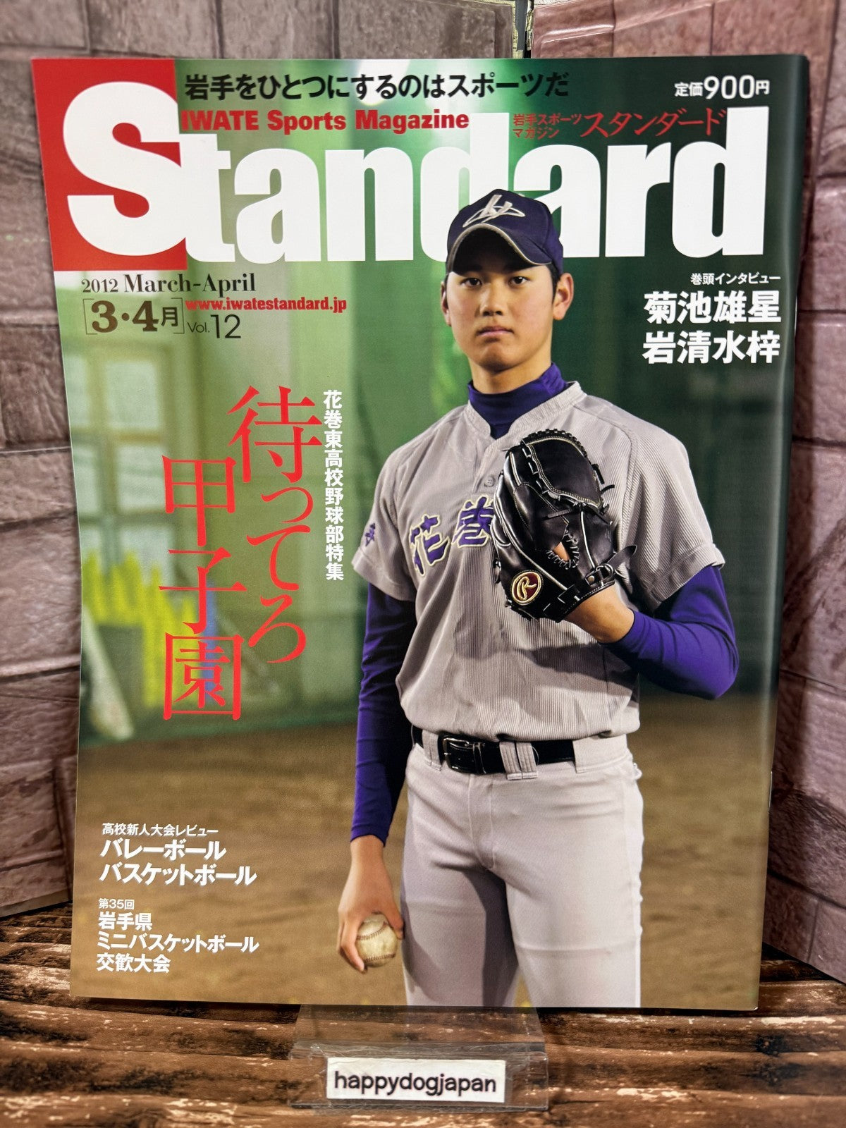 Shohei Ohtani Iwate Sports Magazines Standard 2012-2017 Set of 3 Rare From JAPAN2