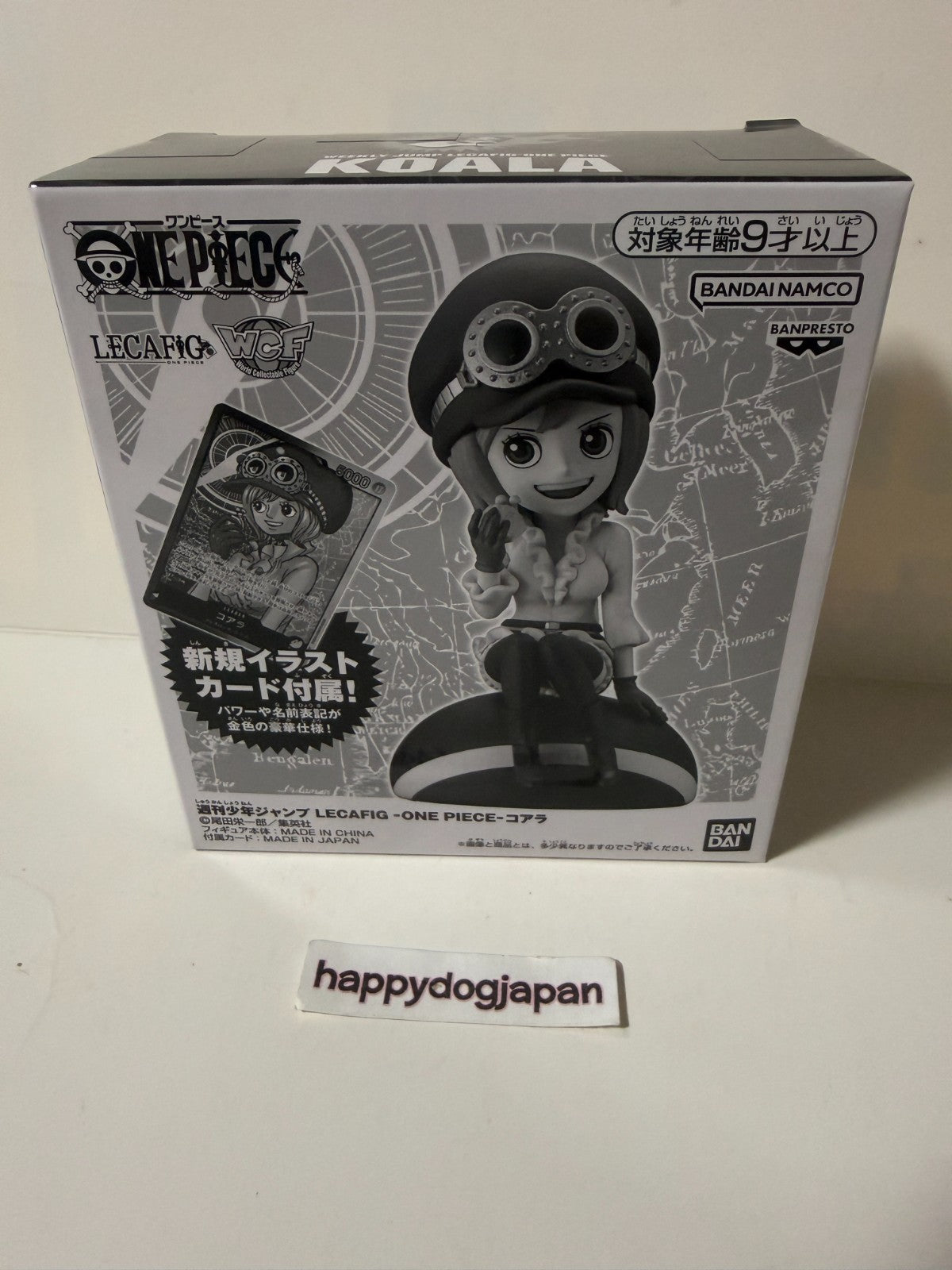ONE PIECE LECAFIG Shirahoshi Figure & Card Weekly Shonen Jump Limited Japan NEW4