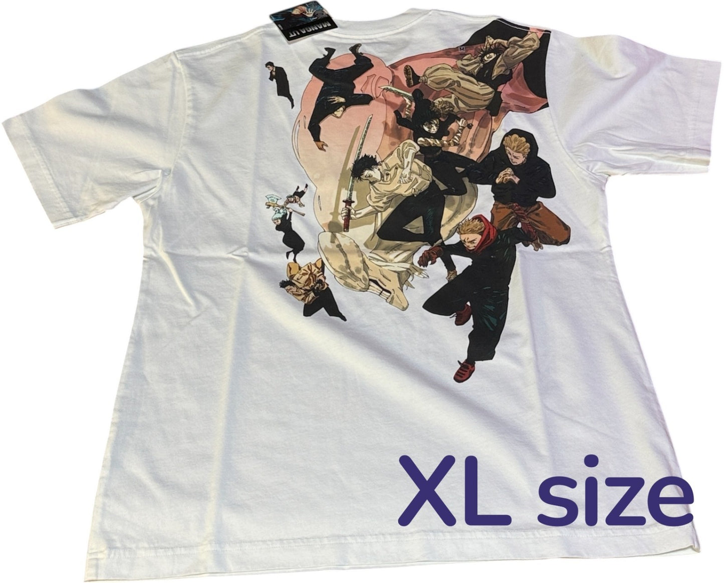 UNIQLO Jujutsu Kaisen Manga UT T-Shirts Shueisha 100th WHITE Size XL JAPAN0