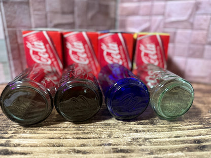 Coca-Cola McDonald's 2011 Best Partner 40th Anniversary 4 Glasses Made in JAPAN2
