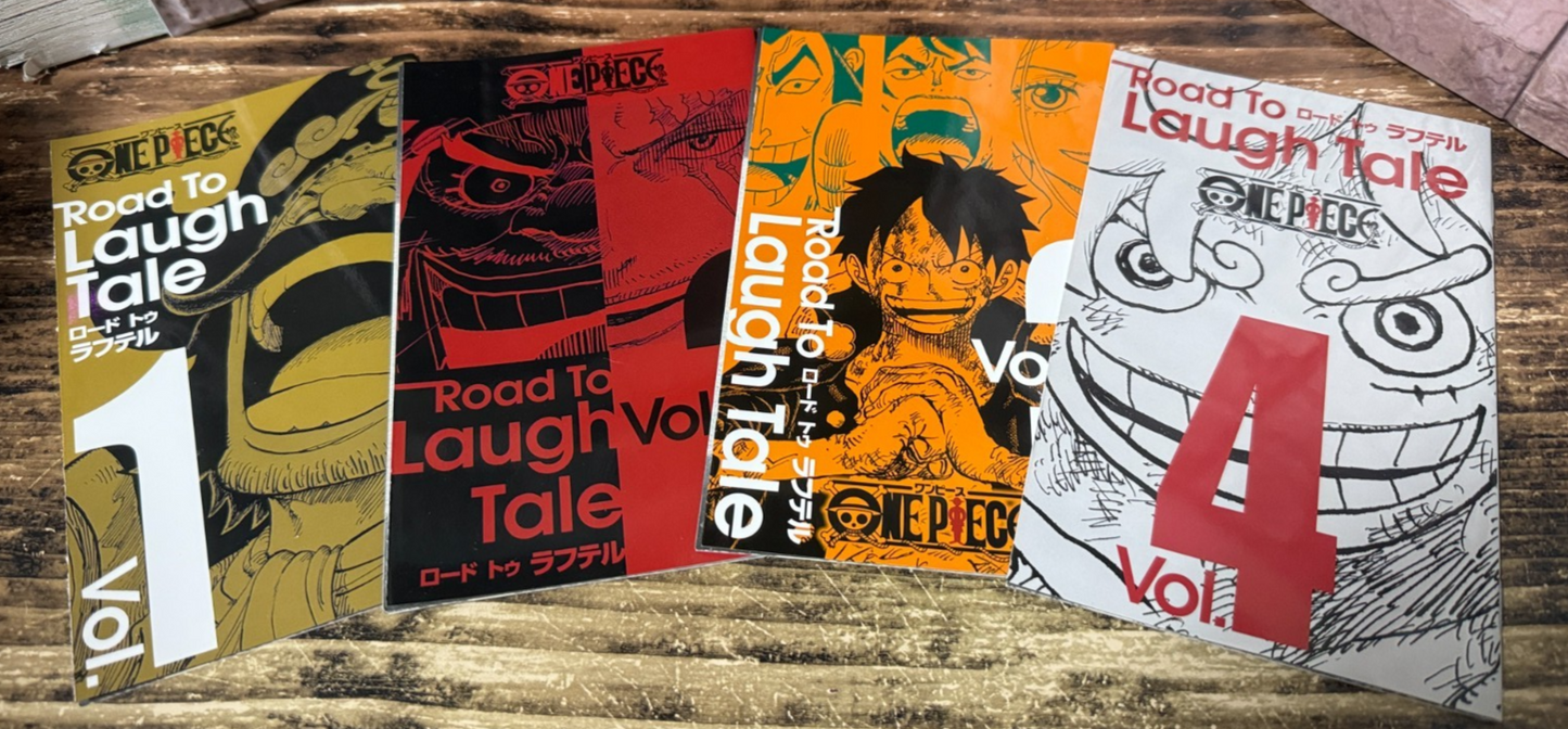 ONE PIECE Japanese Booklet Road to Laugh Tale Weekly Shonen Jump Bornus Limited0