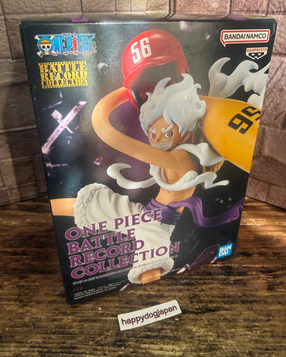 Banpresto Battle Record Collection One Piece Luffy Gear5 Figure Boxed New JAPAN0
