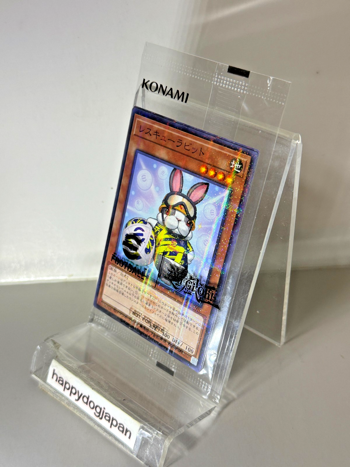 Yu-Gi-Oh 30th Promo NEYMAR Token Rescue Rabbit eFootball EFC1-JP001 Sealed JAPAN2