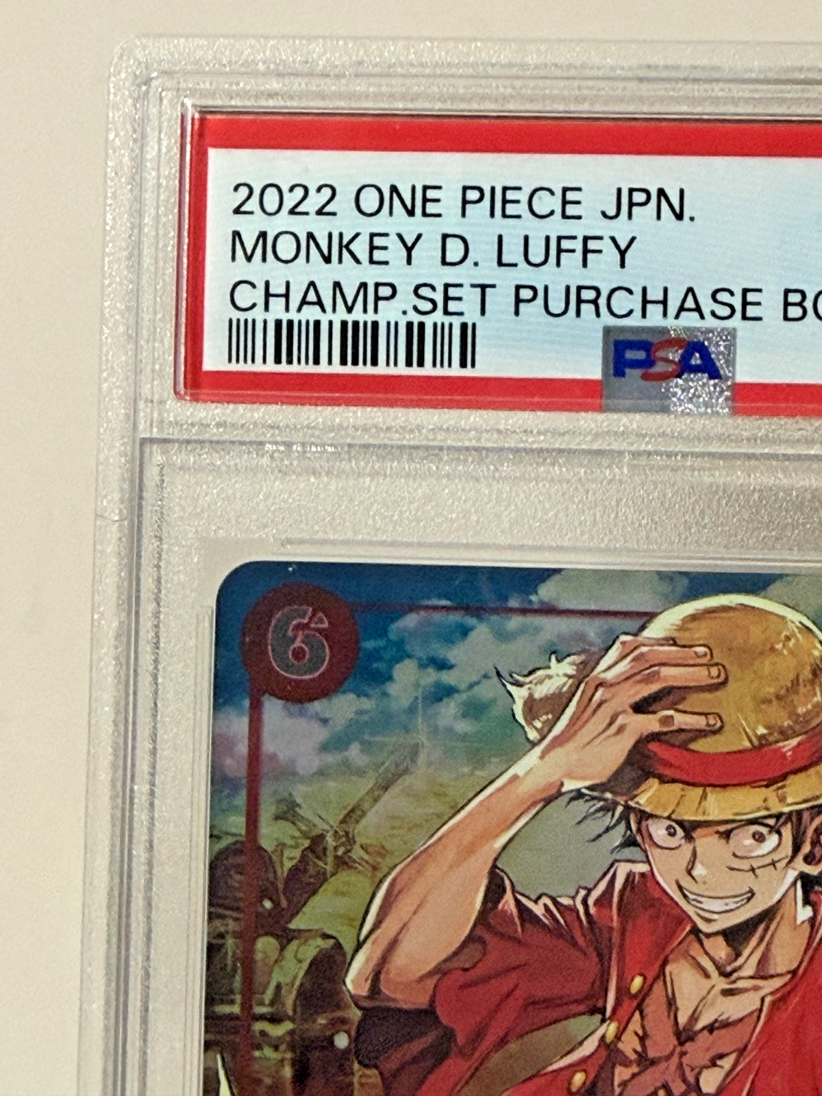 2022 One Piece PSA 10 Monkey D Luffy Championship Set Purchase Bonus JAPAN1