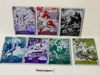 ONE PIECE Promo Cards 4th Anniversary Treasure Get Campaign Complete lot of 70