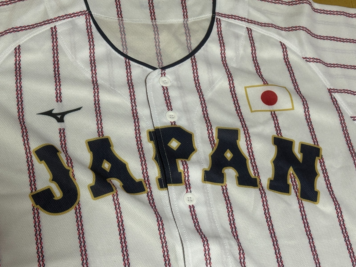 WBC Samurai Japan World Baseball Classic Printed logo Uniform Mizuno Official3