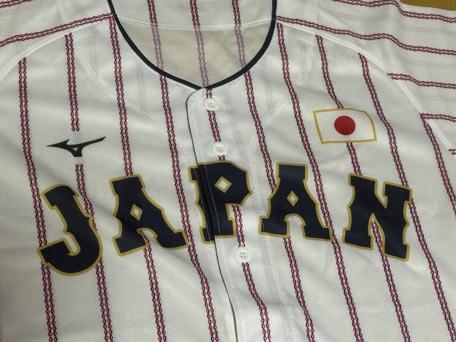 WBC Samurai Japan World Baseball Classic Printed logo Uniform Mizuno Official3