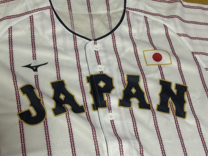 WBC Samurai Japan World Baseball Classic Printed logo Uniform Mizuno Official3