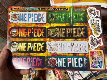 ONE PIECE Card PROMO Saikyo Weekly V Jump Post Card Sticker Booklet Comic Cover20