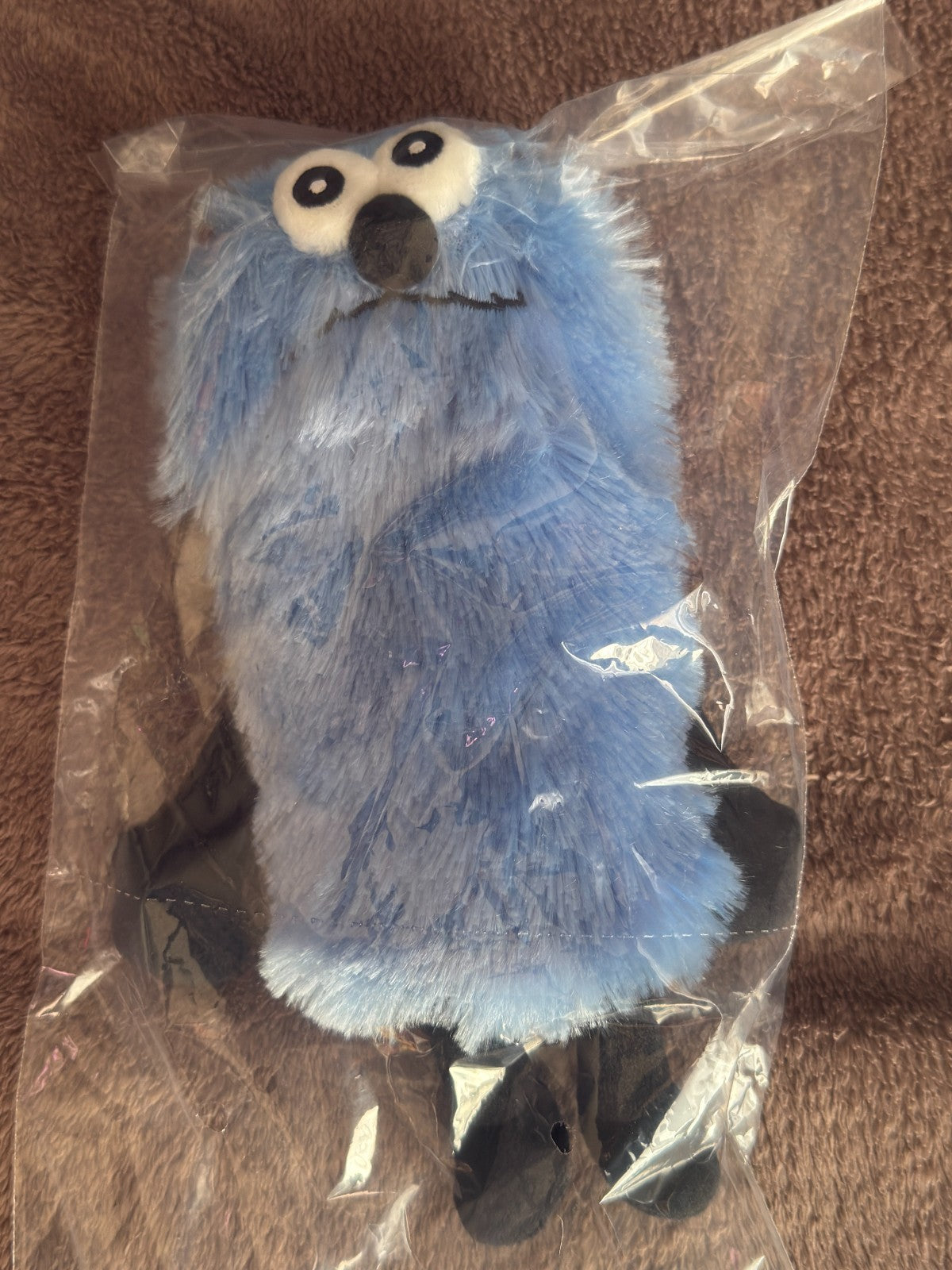 GU Puppet Sunsun Fluffy Pouch & Non-Non Goodnight Pillowcase Scotch Keychain JPN2