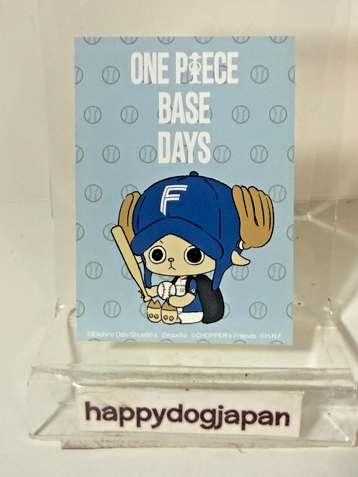 ONE PIECE BASE DAYS Fighters Promo Sticker Chopper Mannami Reyes Tanaka Japan1