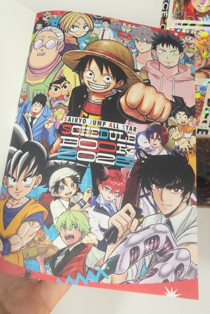 Saikyo Jump May 2026 Bonus Only One Piece Sticker Sheet + Anime Cards Set Japan2