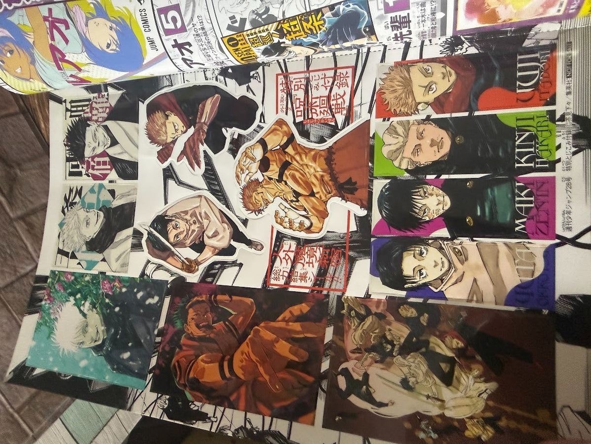 Weekly SHONEN JUMP 2024 No.15 & 28 & 39 Cover Jujutsu Kaisen Bonus Stickers JPN3