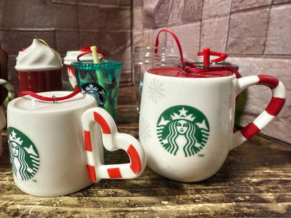 Starbucks Mini Cup Ornament Lot Mug Tumbler Set Holiday Limited Japan Exclusive2