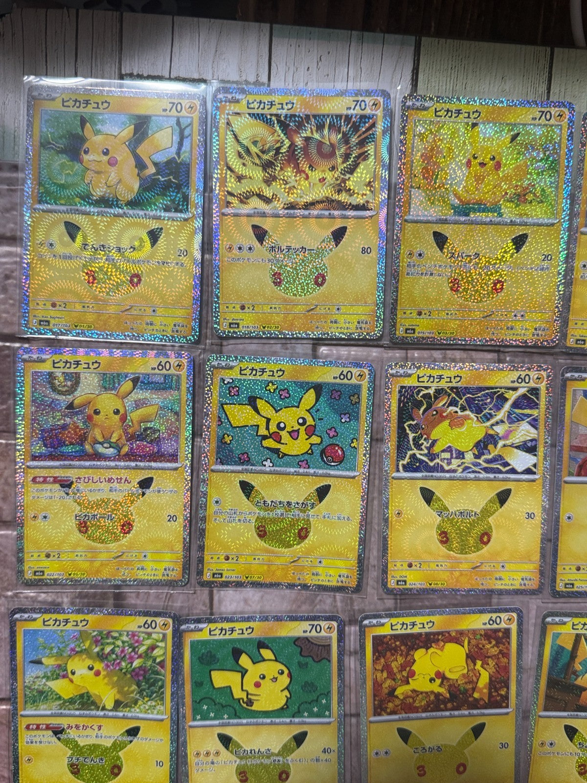 Pokemon Card 30th Celebration Pikachu Complete Set 30 Cards M6a Japanese 20261