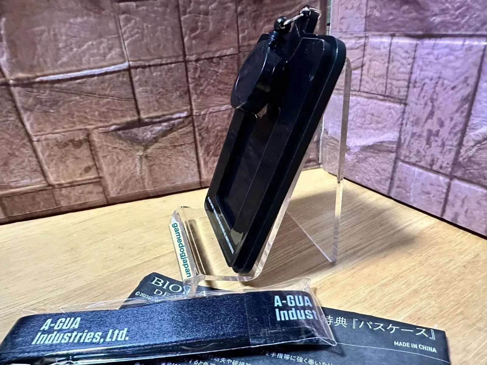 BIOHAZARD Resident Evil Death Island pass case Industries Theater Limited JAPAN2