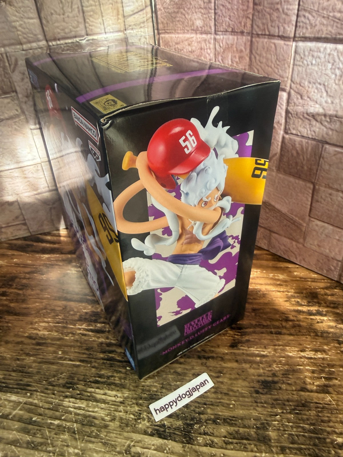Banpresto Battle Record Collection One Piece Luffy Gear5 Figure Boxed New JAPAN3