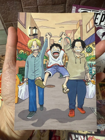 ONE PIECE Card PROMO Saikyo Weekly V Jump Post Card Sticker Booklet Comic Cover18