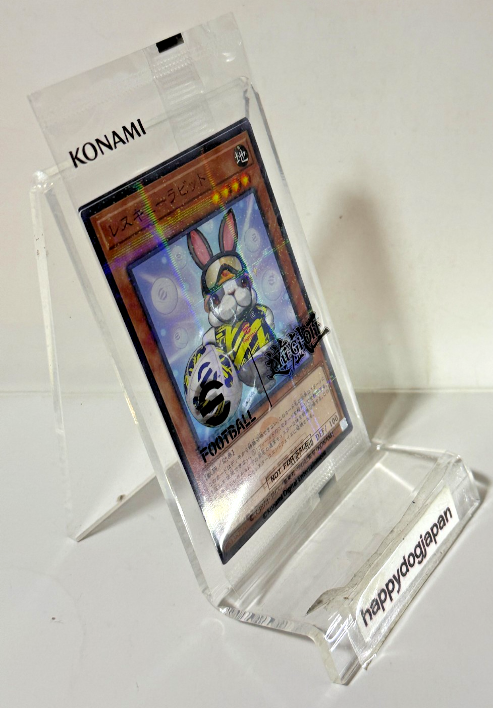 Yu-Gi-Oh 30th Promo NEYMAR Token Rescue Rabbit eFootball EFC1-JP001 Sealed JAPAN1