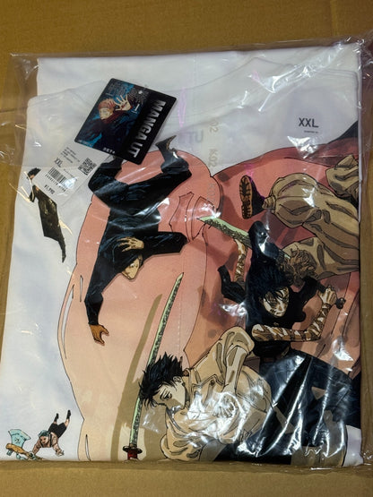 UNIQLO Jujutsu Kaisen Manga UT T-Shirts Shueisha 100th WHITE Size XXL JAPAN6