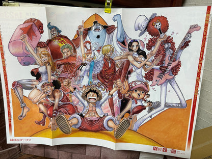 ONE PIECE Card PROMO Saikyo Weekly V Jump Post Card Sticker Booklet Comic Cover12
